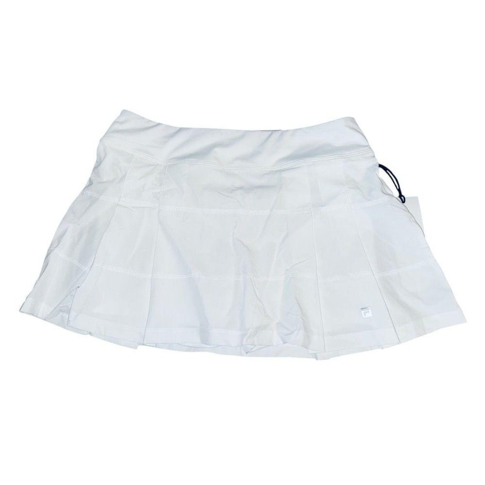 FILA Woven Pleated Skort Tennis/Pickleball Skirt NWT Medium White